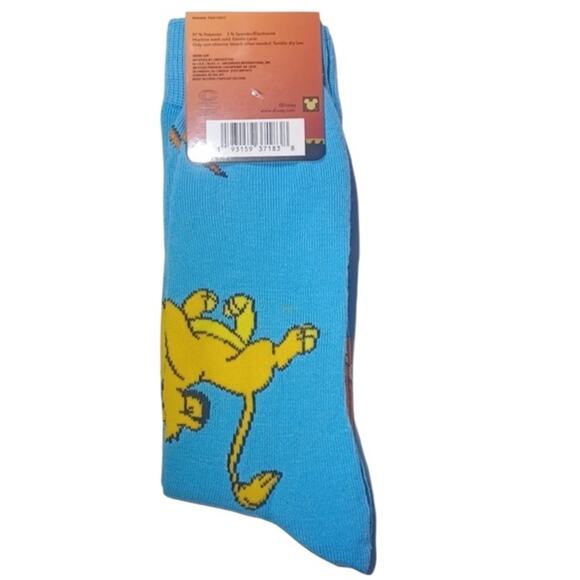 Disney Simba & Pumba Crew Socks - Picture 2 of 6